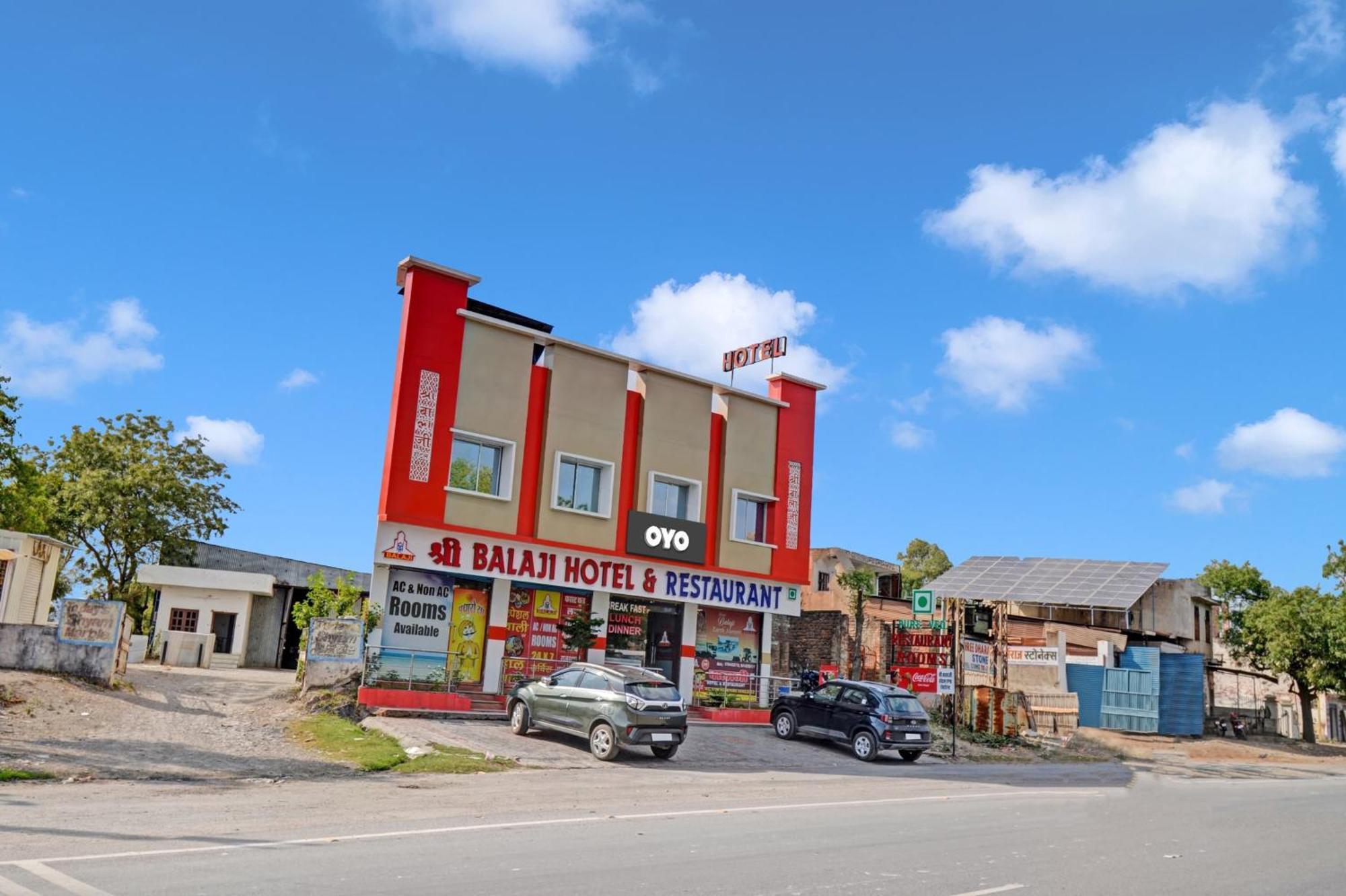 Hotel O Shree Balaji Hotel & Restaurant Bedla Eksteriør billede